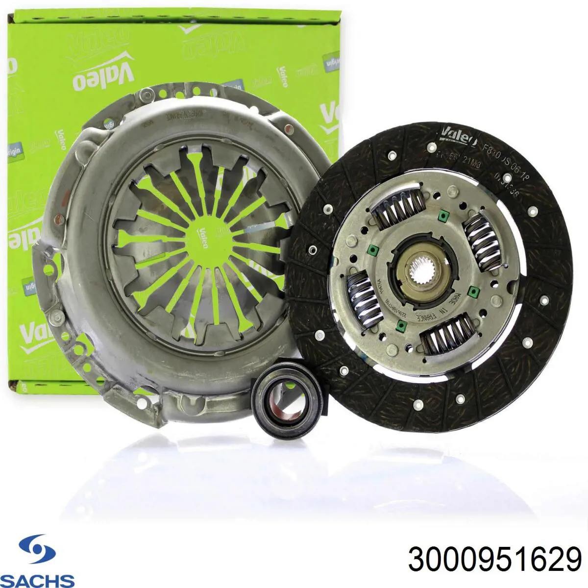 Kit de embraiagem (3 peças) Sachs 3000951629 preço, a partir de 280,39 USD