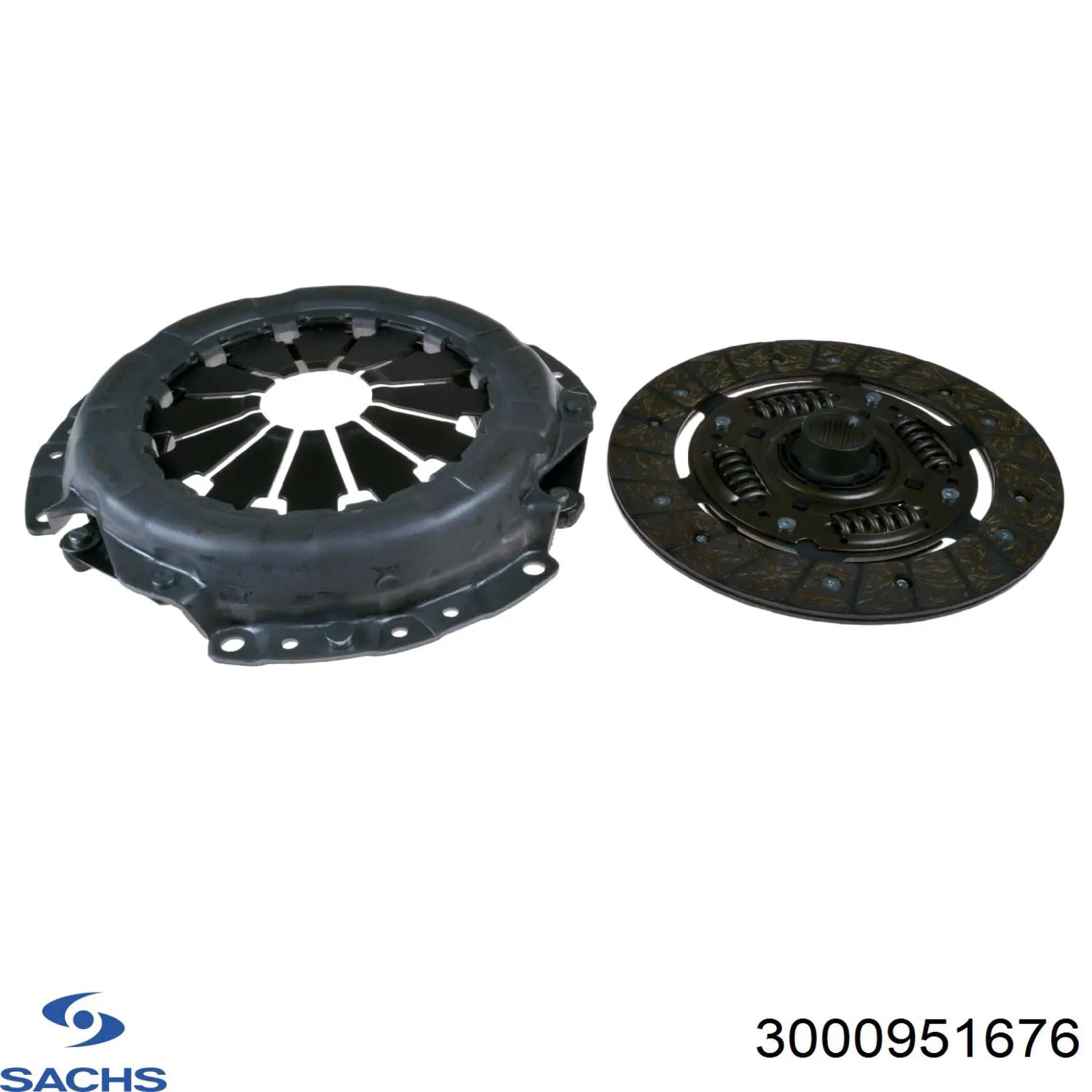 3000951676 Sachs Kit de embraiagem (3 peças)