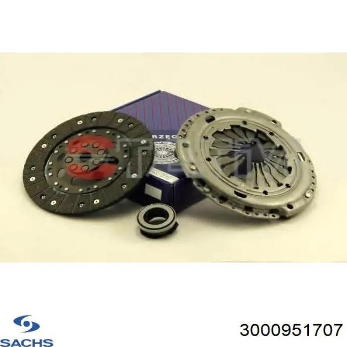 Kit de embraiagem (3 peças) Sachs 3000951707 preço, a partir de 202,74 USD