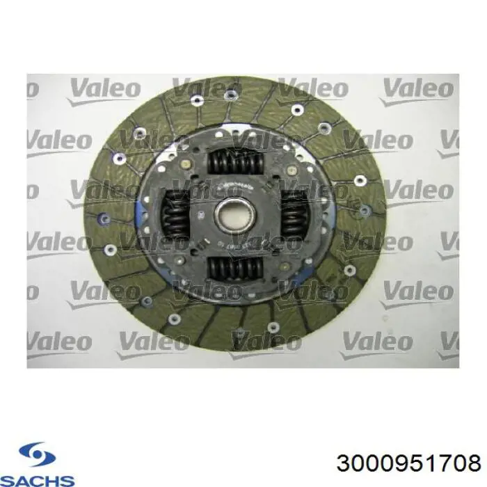 3000951708 Sachs Kit de embraiagem (3 peças)
