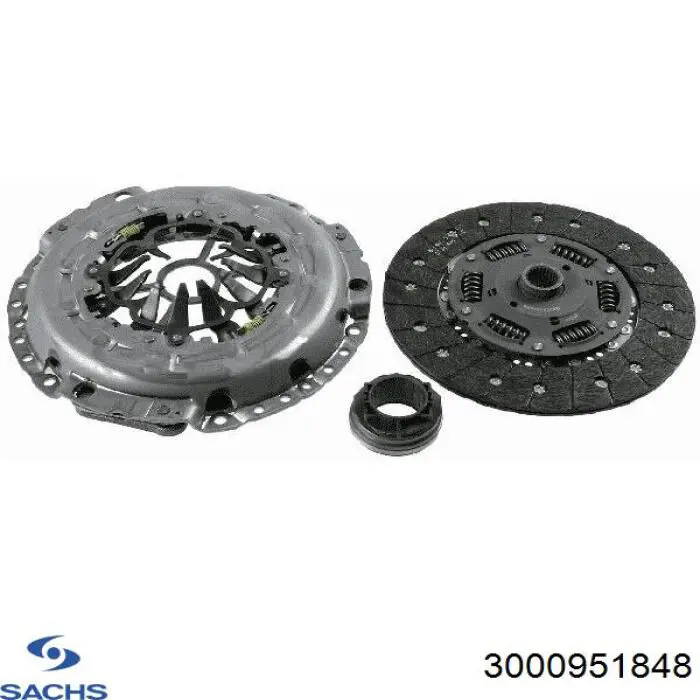 Compre 3000951848 Sachs Kit de embraiagem (3 peças)