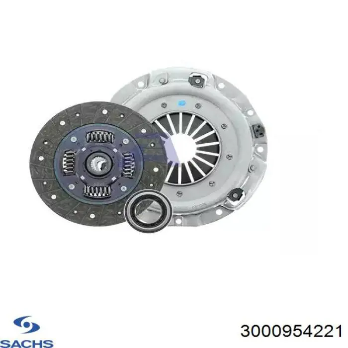 3000954221 Sachs Kit de embraiagem (3 peças)