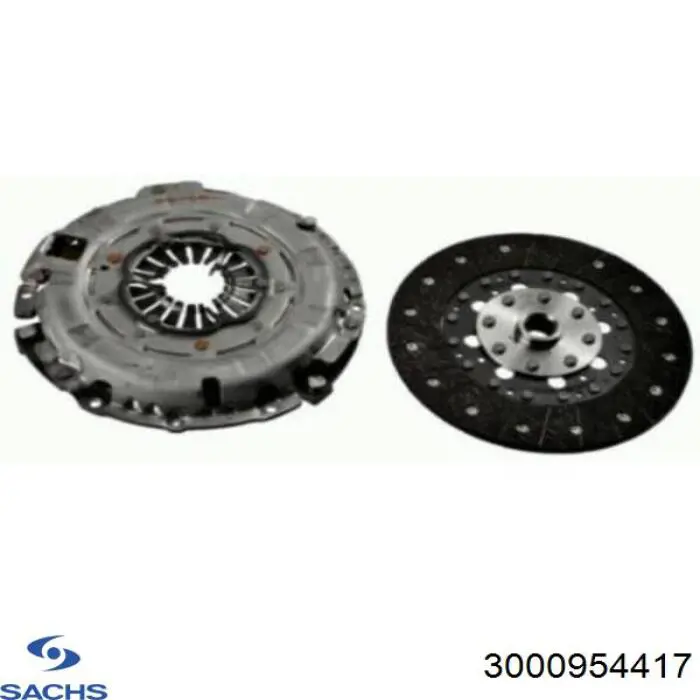 3000954417 Sachs Kit de embraiagem (3 peças)