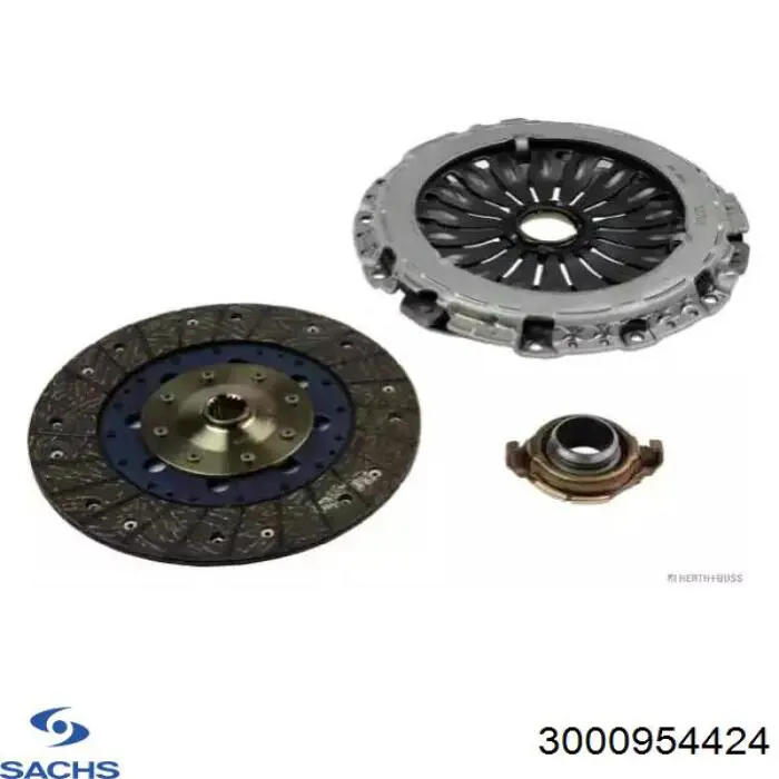 3000954424 Sachs Kit de embraiagem (3 peças)