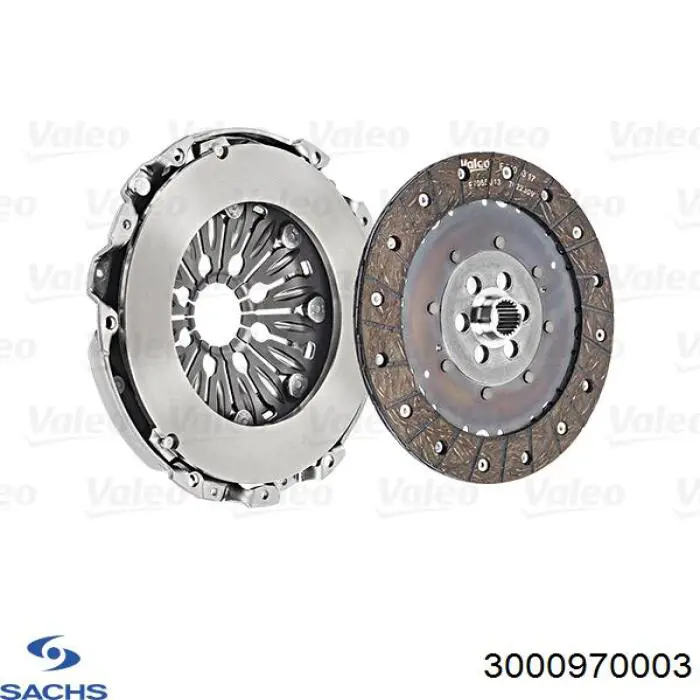 Kit de embraiagem (3 peças) Sachs 3000970003 preço, a partir de 153,59 USD