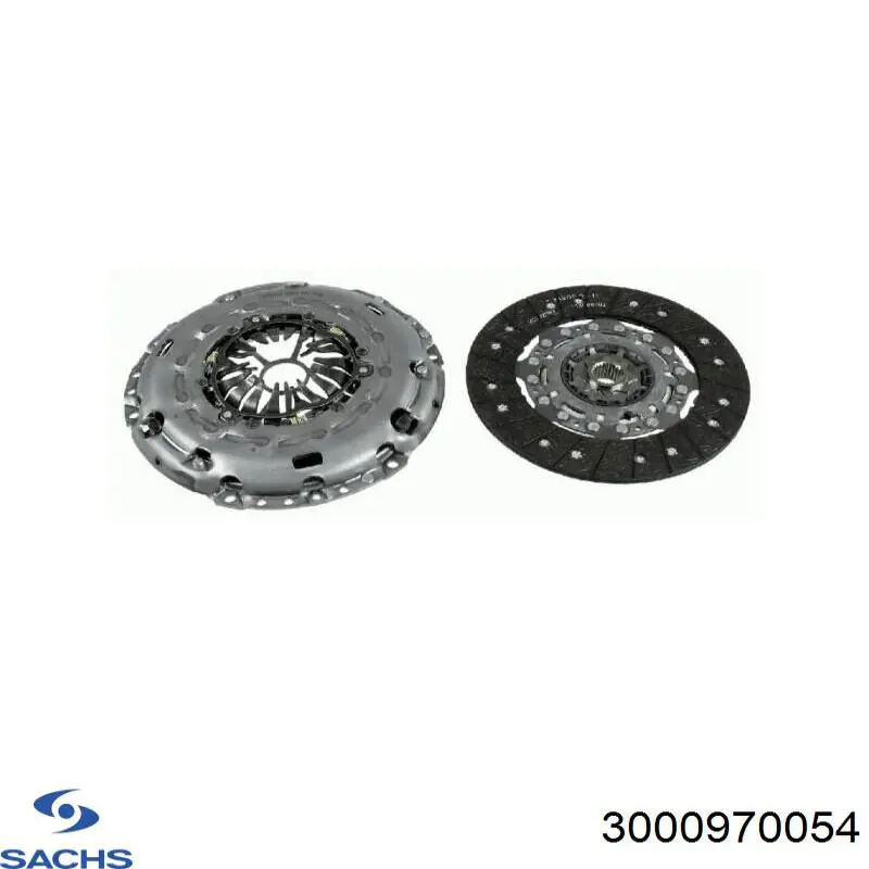 3000970054 Sachs Kit de embraiagem (3 peças)