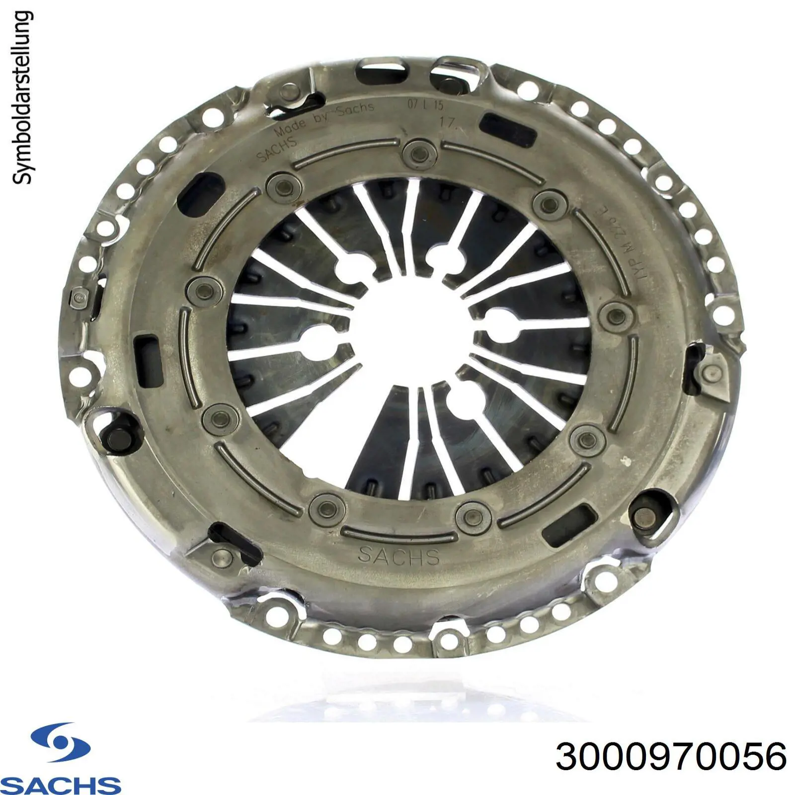 Kit de embraiagem (3 peças) para Porsche 911 Targa 991