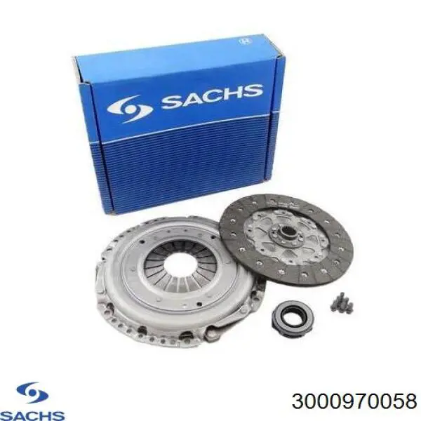 3000970058 Sachs Kit de embraiagem (3 peças)