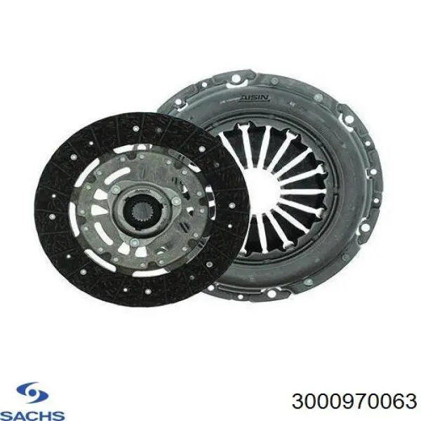 3000970063 Sachs Kit de embraiagem (3 peças)
