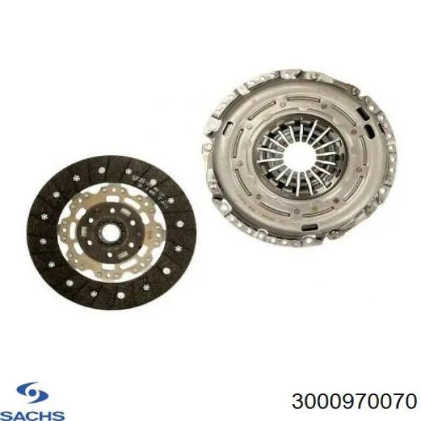 Kit de embraiagem (3 peças) Sachs 3000970070 preço, a partir de 230,47 USD