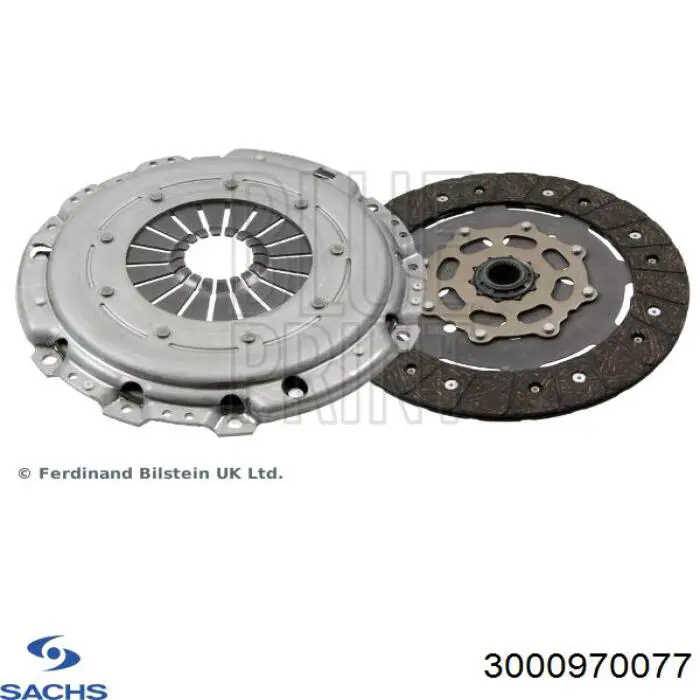 9823041680 Peugeot/Citroen Kit de embraiagem (3 peças)