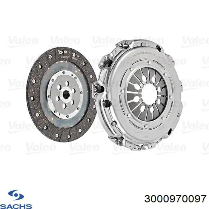 3000970097 Sachs Kit de embraiagem (3 peças)