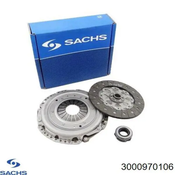 3000970106 Sachs Kit de embraiagem (3 peças)