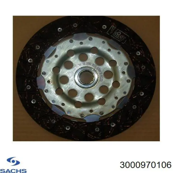 Kit de embraiagem (3 peças) Sachs 3000970106 preço, a partir de 183,07 USD