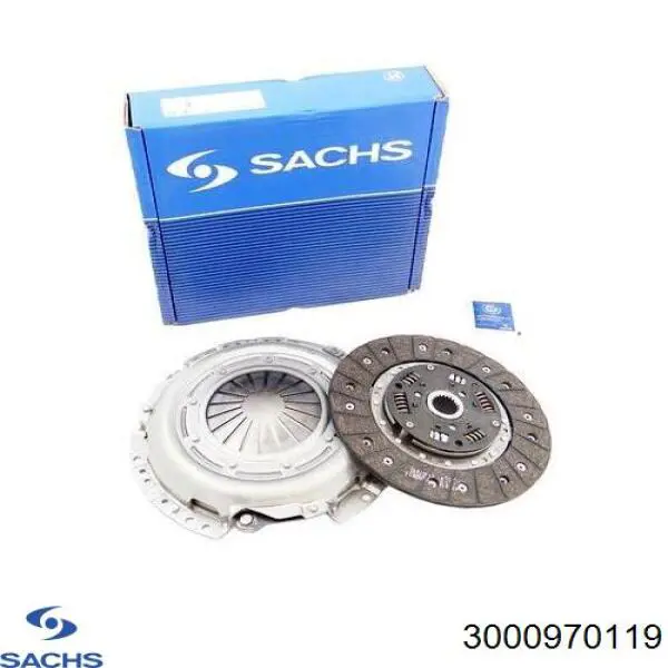 3000970119 Sachs Kit de embraiagem (3 peças)