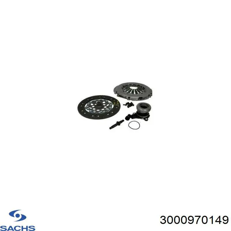 Kit de embraiagem (3 peças) Sachs 3000970149 preço, a partir de 226,86 USD