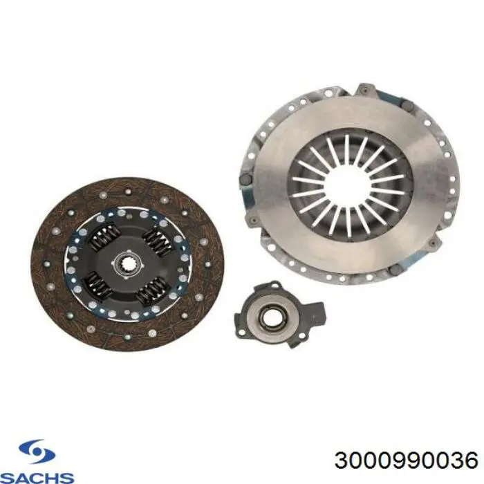 3000990036 Sachs Kit de embraiagem (3 peças)