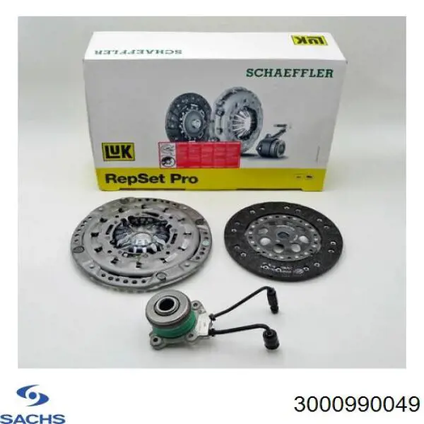 Compre 3000990049 Sachs Kit de embraiagem (3 peças)