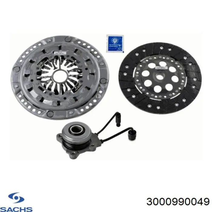 Kit de embraiagem (3 peças) Sachs 3000990049 preço, a partir de 283,67 USD