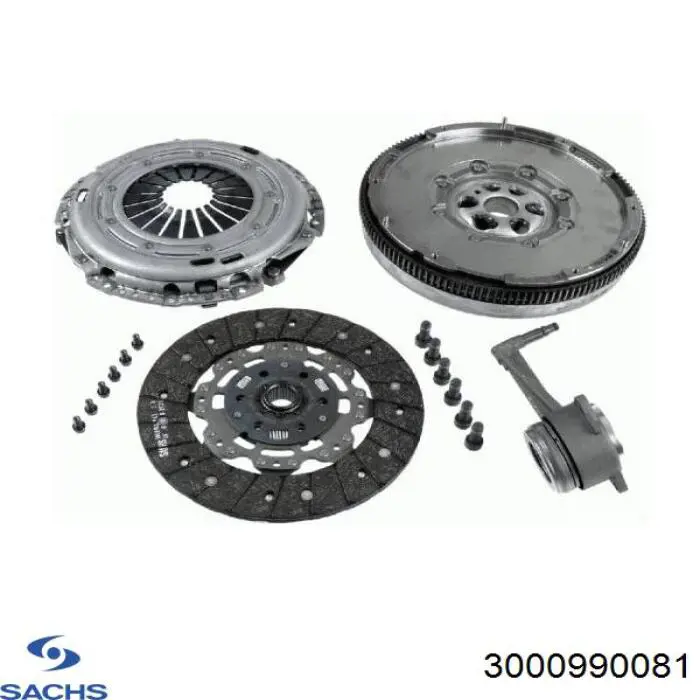 Compre 3000990081 Sachs Kit de embraiagem (3 peças)