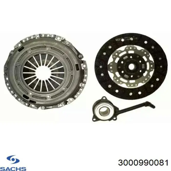3000990081 Sachs Kit de embraiagem (3 peças)