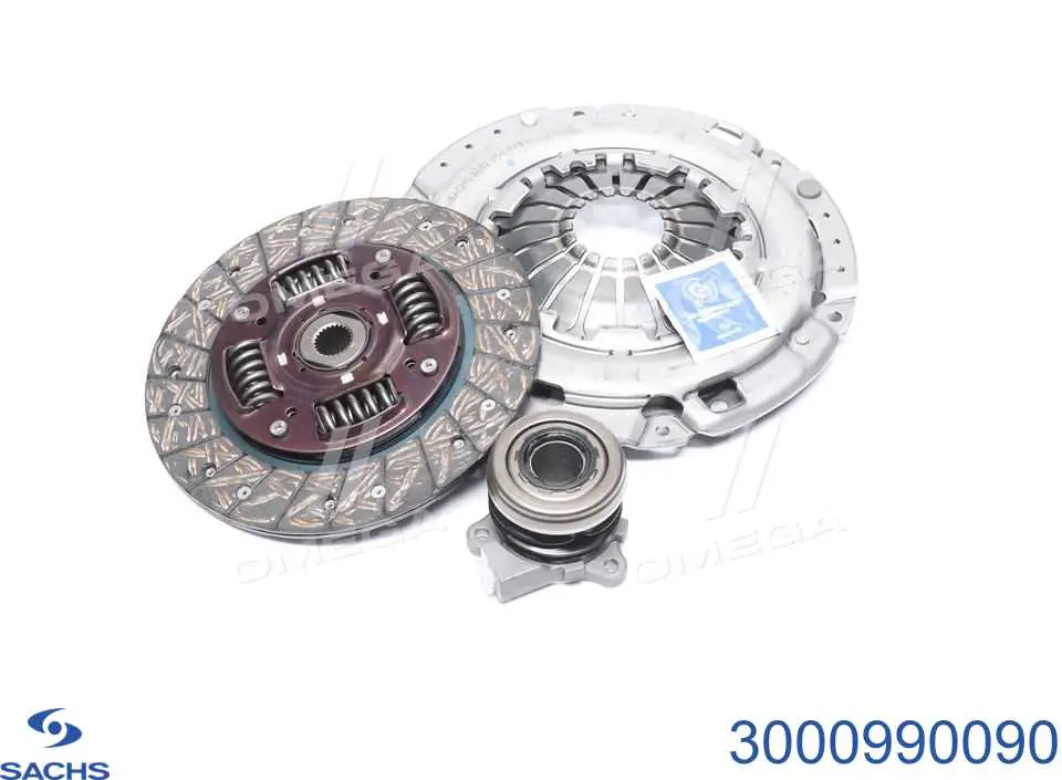3000990090 Sachs Kit de embraiagem (3 peças)