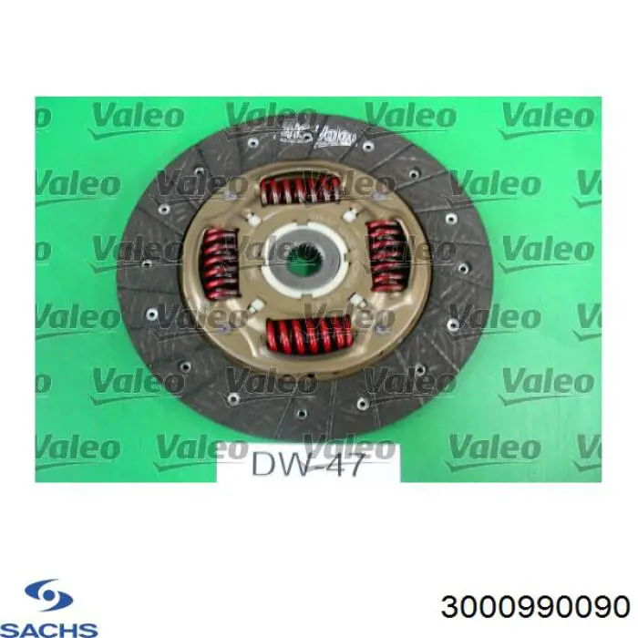 Kit de embraiagem (3 peças) Sachs 3000990090 preço, a partir de 118,33 USD