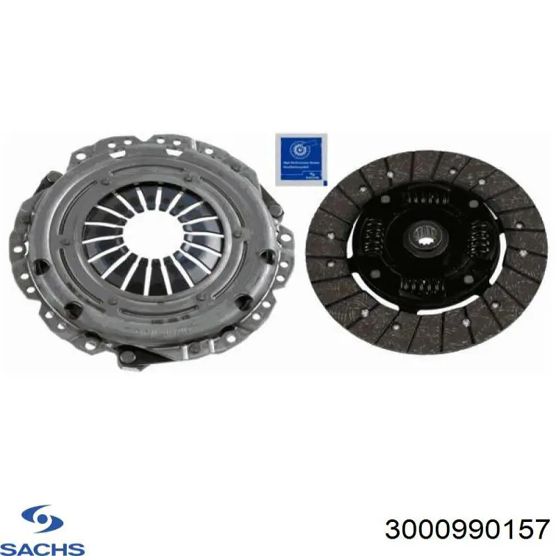 Kit de embraiagem (3 peças) Sachs 3000990157 preço, a partir de 173,59 USD