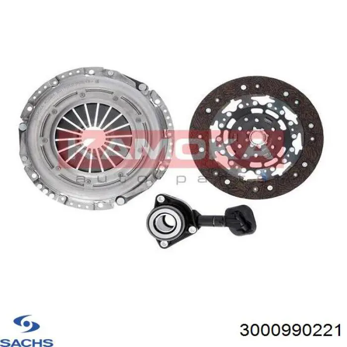 3000990221 Sachs Kit de embraiagem (3 peças)