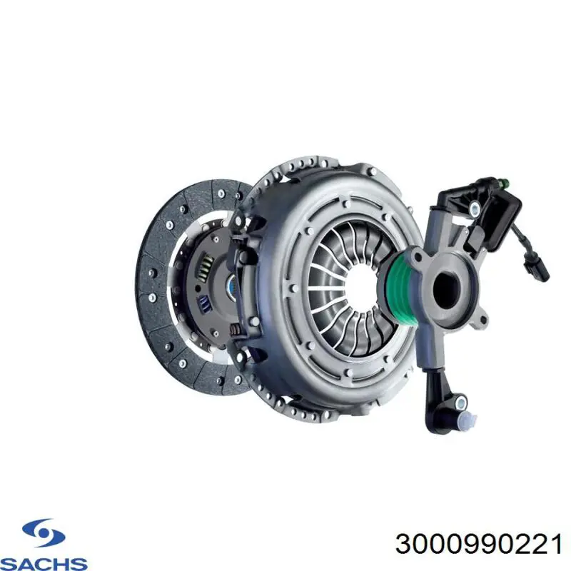 Compre 3000990221 Sachs Kit de embraiagem (3 peças)