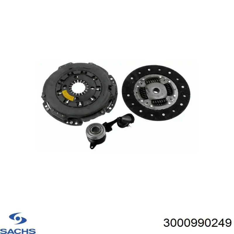 Kit de embraiagem (3 peças) Sachs 3000990249 preço, a partir de 280,19 USD