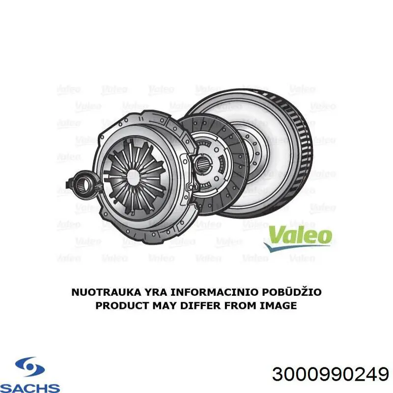 55225072 Fiat/Alfa/Lancia Kit de embraiagem (3 peças)