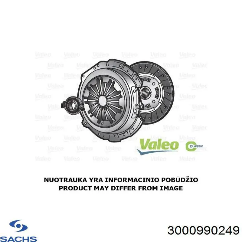 Compre 55225072 Fiat/Alfa/Lancia Kit de embraiagem (3 peças)