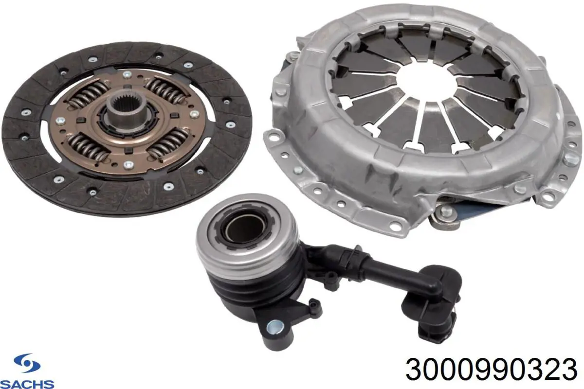 Kit de embraiagem (3 peças) Sachs 3000990323 preço, a partir de 128,49 USD