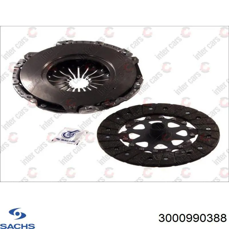 Compre 3000990388 Sachs Kit de embraiagem (3 peças)