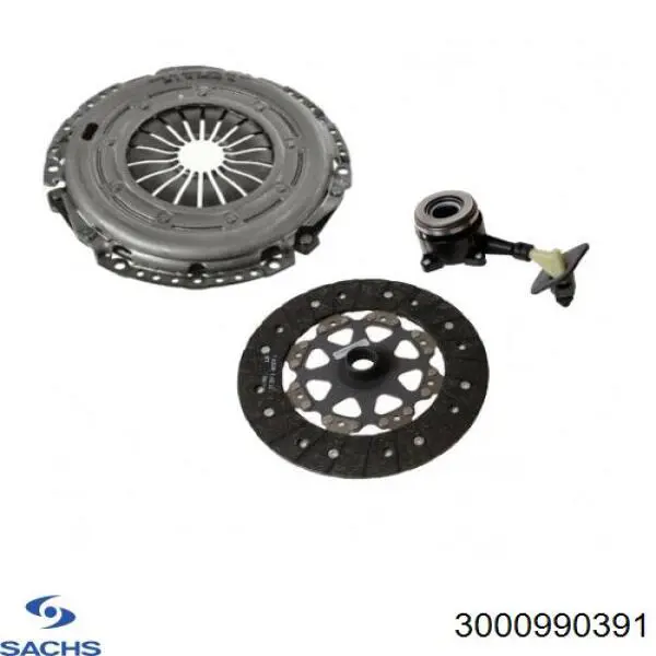 3000990391 Sachs Kit de embraiagem (3 peças)