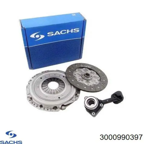 Kit de embraiagem (3 peças) 8200291842 Renault (RVI)
