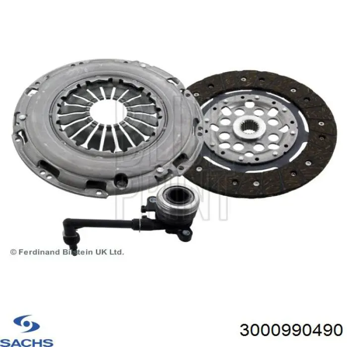 Kit de embraiagem (3 peças) Sachs 3000990490 preço, a partir de 167,10 USD