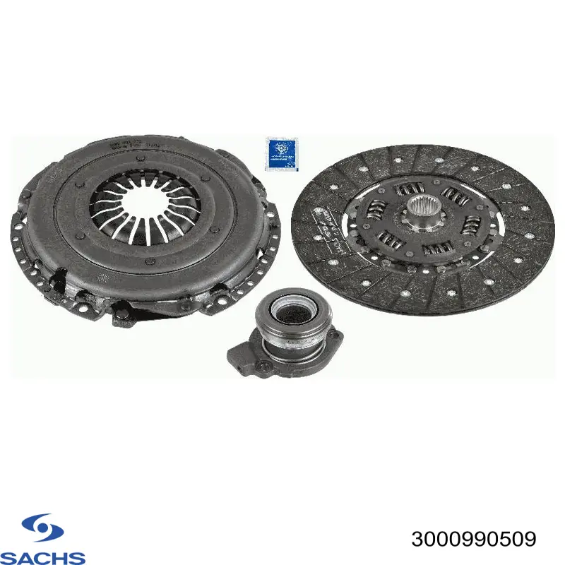 3000990509 Sachs Kit de embraiagem (3 peças)