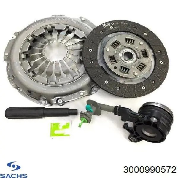 3000990572 Sachs Kit de embraiagem (3 peças)