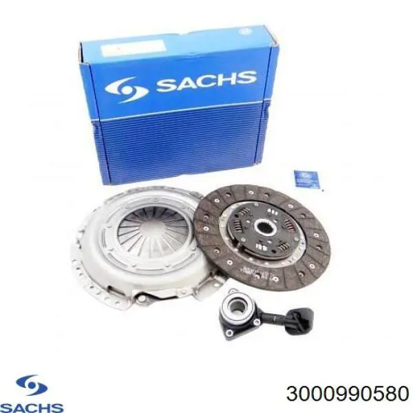 3000990580 Sachs Kit de embraiagem (3 peças)