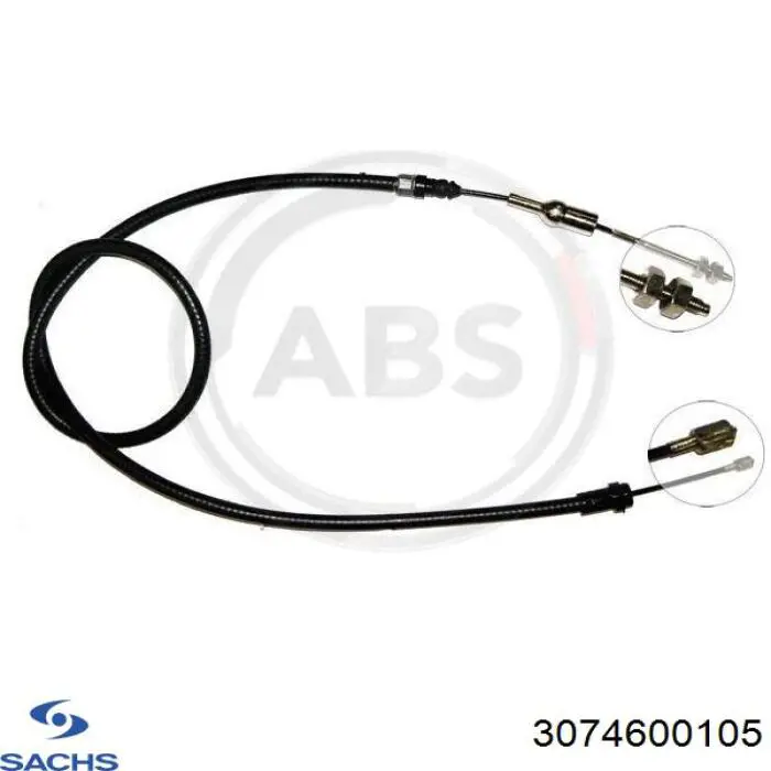 Compre 3074600105 Sachs Cabo de embraiagem