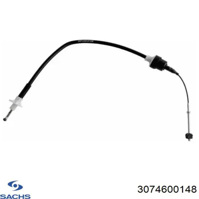 3074600148 Sachs Cabo de embraiagem