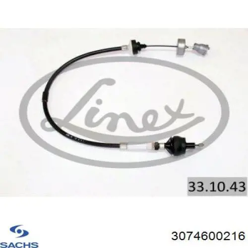 Compre 3074600216 Sachs Cabo de embraiagem