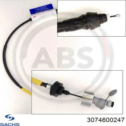 Cabo de embraiagem Sachs 3074600247 preço, a partir de 27,47 USD