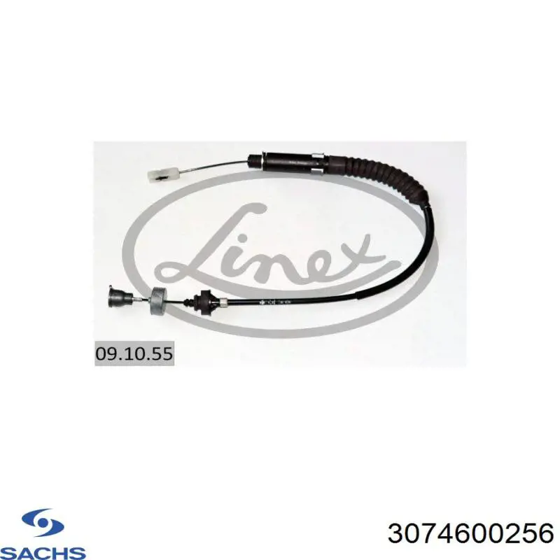 Compre 3074600256 Sachs Cabo de embraiagem