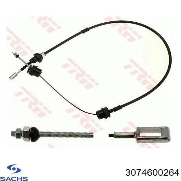 Cabo de embraiagem Sachs 3074600264 preço, a partir de 31,28 USD