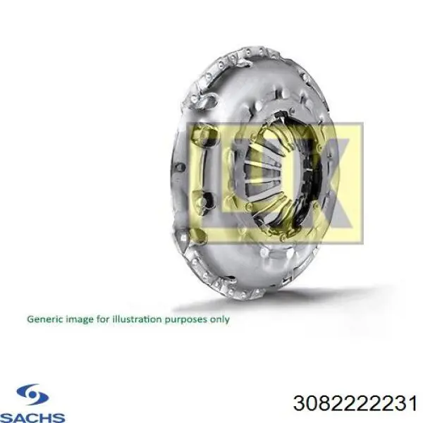 Cesta de embraiagem Sachs 3082222231 preço, a partir de 81,72 USD