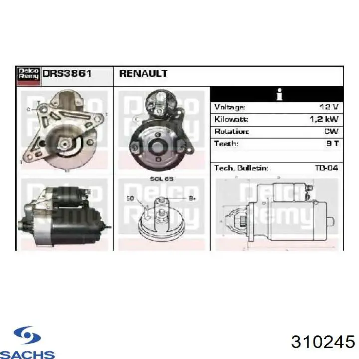 Compre 310245 Sachs Amortecedor traseiro