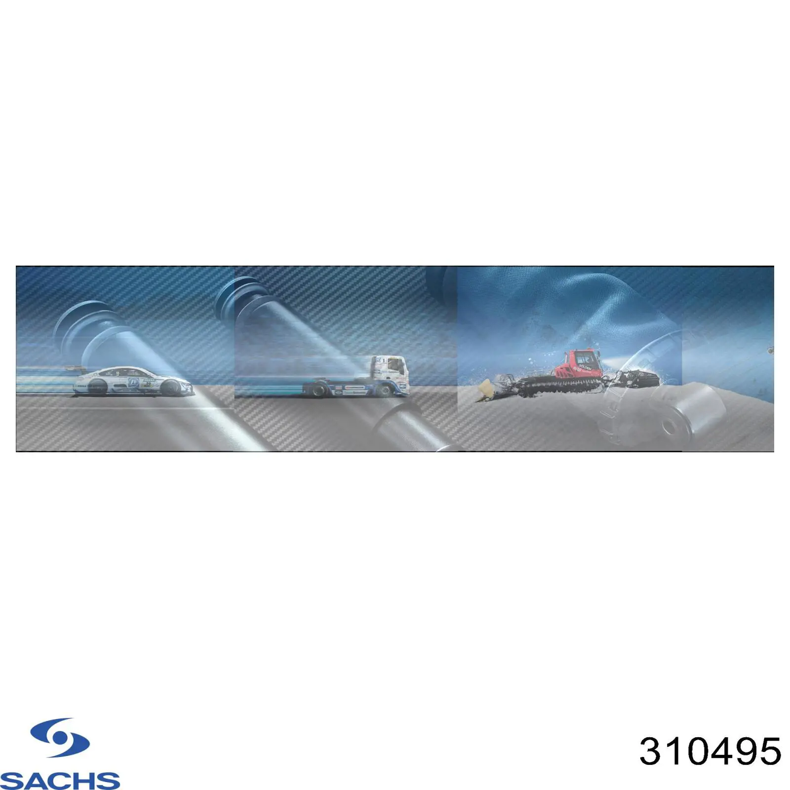 Compre 310495 Sachs Amortecedor dianteiro esquerdo
